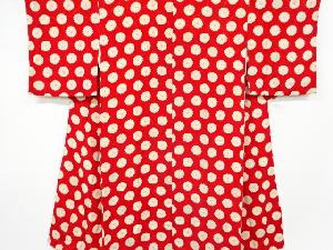 アンティーク　紋錦紗菊模様長襦袢